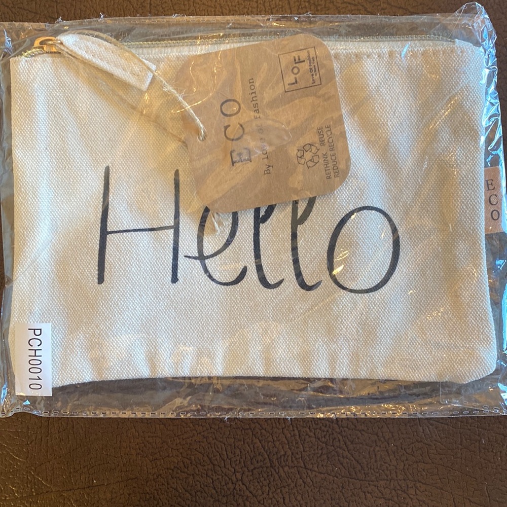 Canvas pouch